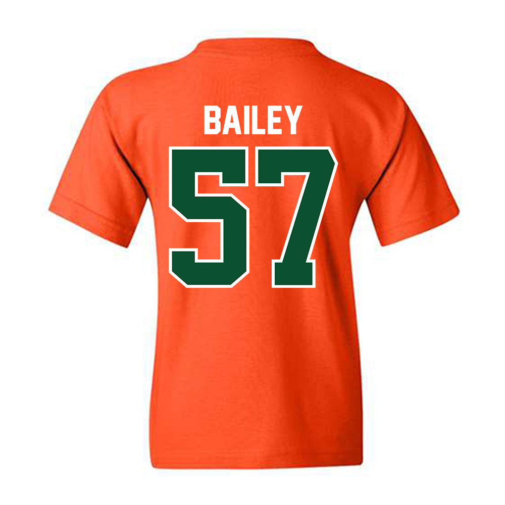 Miami - NCAA Football : Allen Bailey - Classic Shersey Youth T-Shirt-1