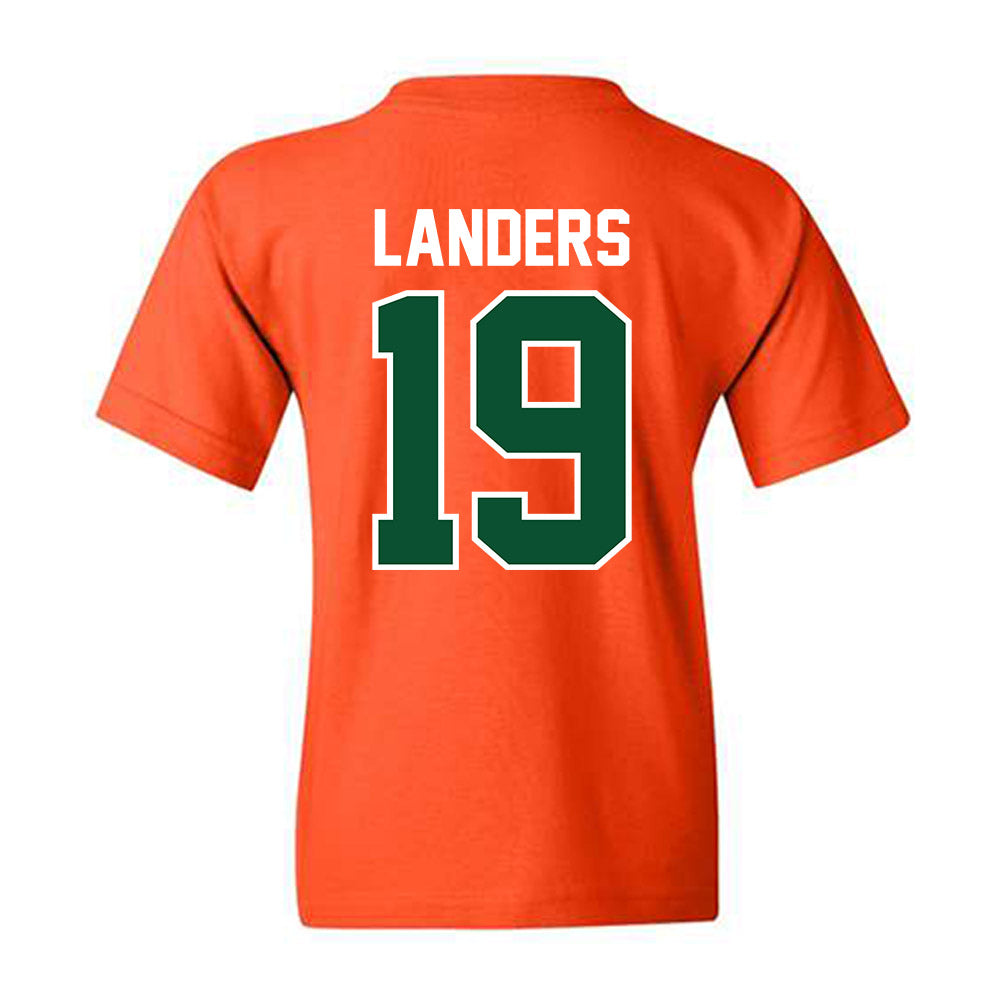 Miami - NCAA Women's Soccer : Madison Landers - Classic Shersey Youth T-Shirt-1