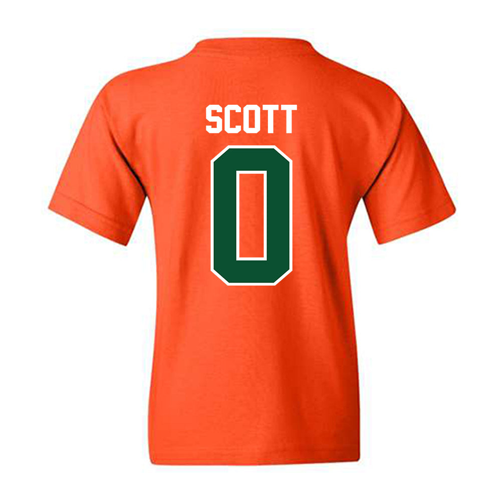 Miami - NCAA Football : Keionte Scott - Classic Shersey Youth T-Shirt-1