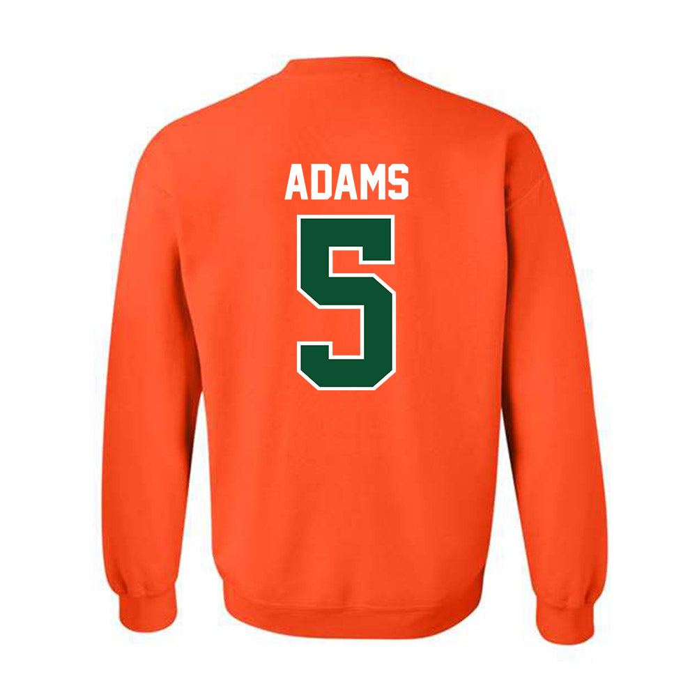 Miami - NCAA Women's Basketball : Ahnay Adams - Classic Shersey Crewneck Sweatshirt