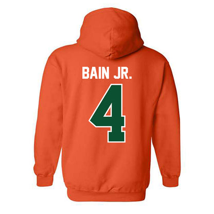 Miami - NCAA Football : Rueben Bain Jr. - Classic Shersey Hooded Sweatshirt-1