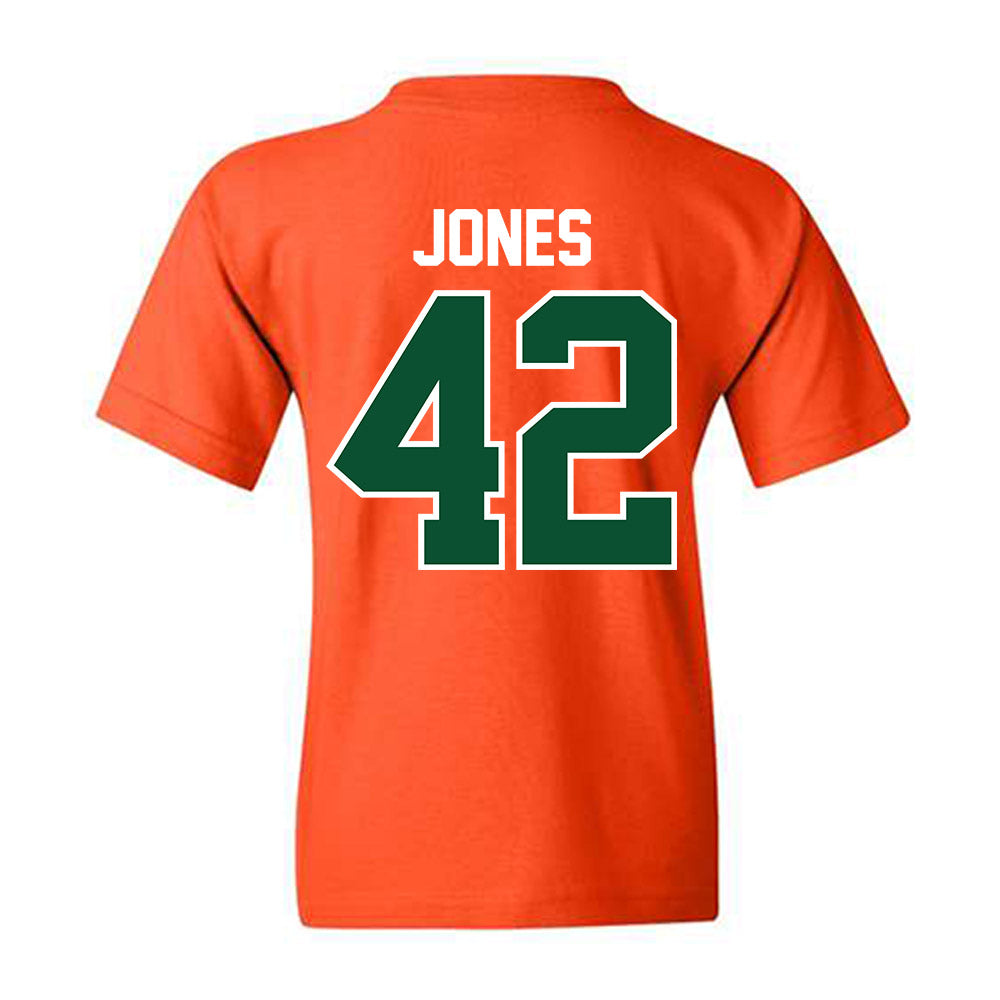 Miami - NCAA Football : Artavius Jones - Classic Shersey Youth T-Shirt-1