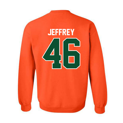 Miami - NCAA Baseball : Donavan Jeffrey - Classic Shersey Crewneck Sweatshirt-1