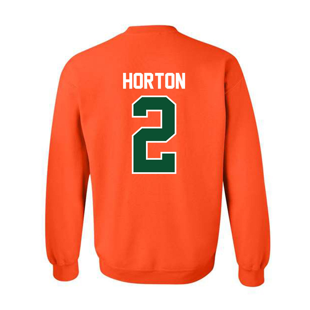 Miami - NCAA Football : Isaiah Horton - Classic Shersey Crewneck Sweatshirt