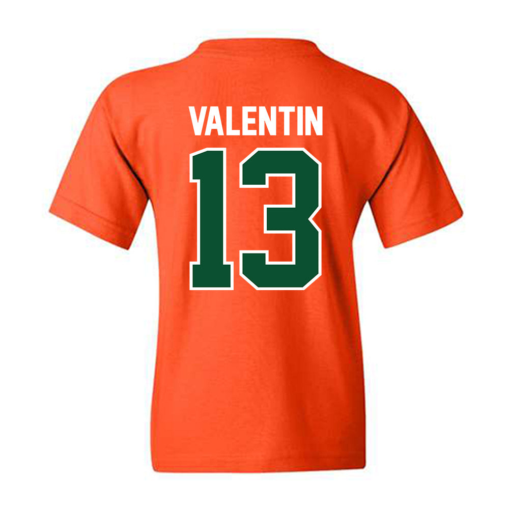 Miami - NCAA Women's Volleyball : Marla Valentin - Classic Shersey Youth T-Shirt