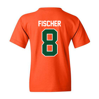 Miami - NCAA Baseball : Carson Fischer - Classic Shersey Youth T-Shirt-1