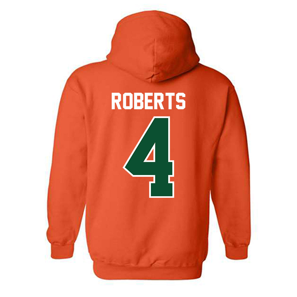 Miami - NCAA Women's Basketball : Jasmyne Roberts - Classic Shersey Hooded Sweatshirt