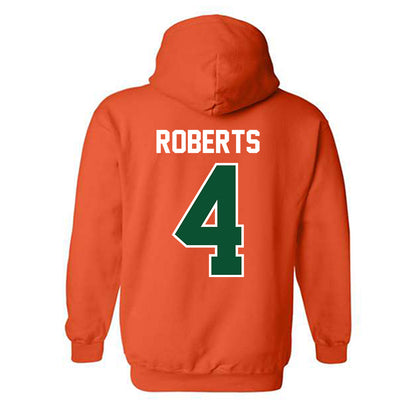 Miami - NCAA Women's Basketball : Jasmyne Roberts - Classic Shersey Hooded Sweatshirt