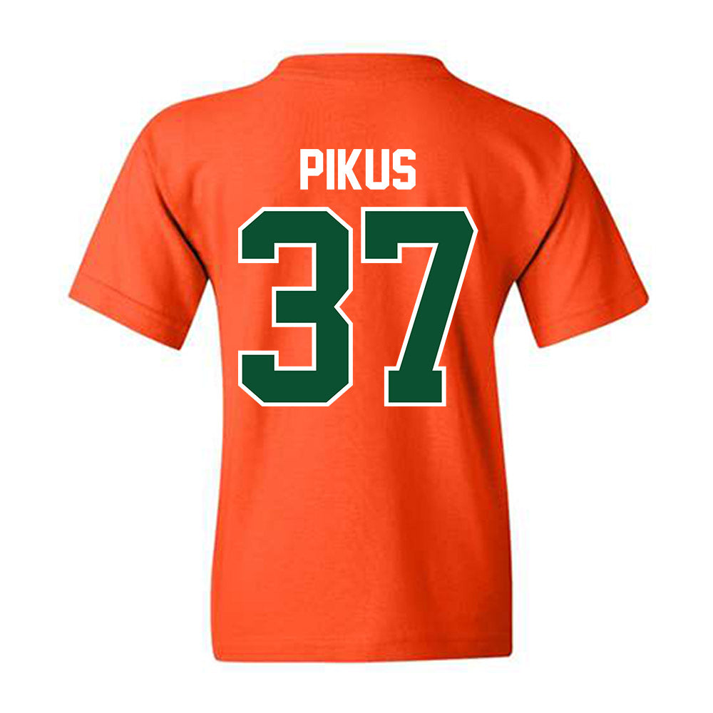 Miami - NCAA Football : Henry Pikus - Classic Shersey Youth T-Shirt-1