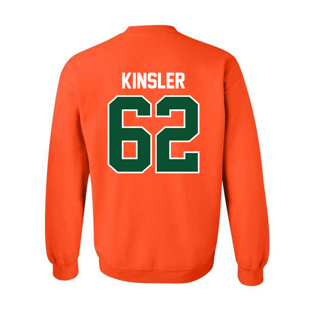 Miami - NCAA Football : Tommy Kinsler - Classic Shersey Crewneck Sweatshirt