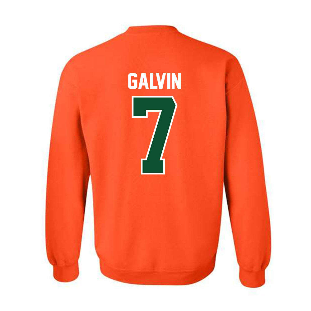 Miami - NCAA Baseball : Max Galvin - Classic Shersey Crewneck Sweatshirt-1
