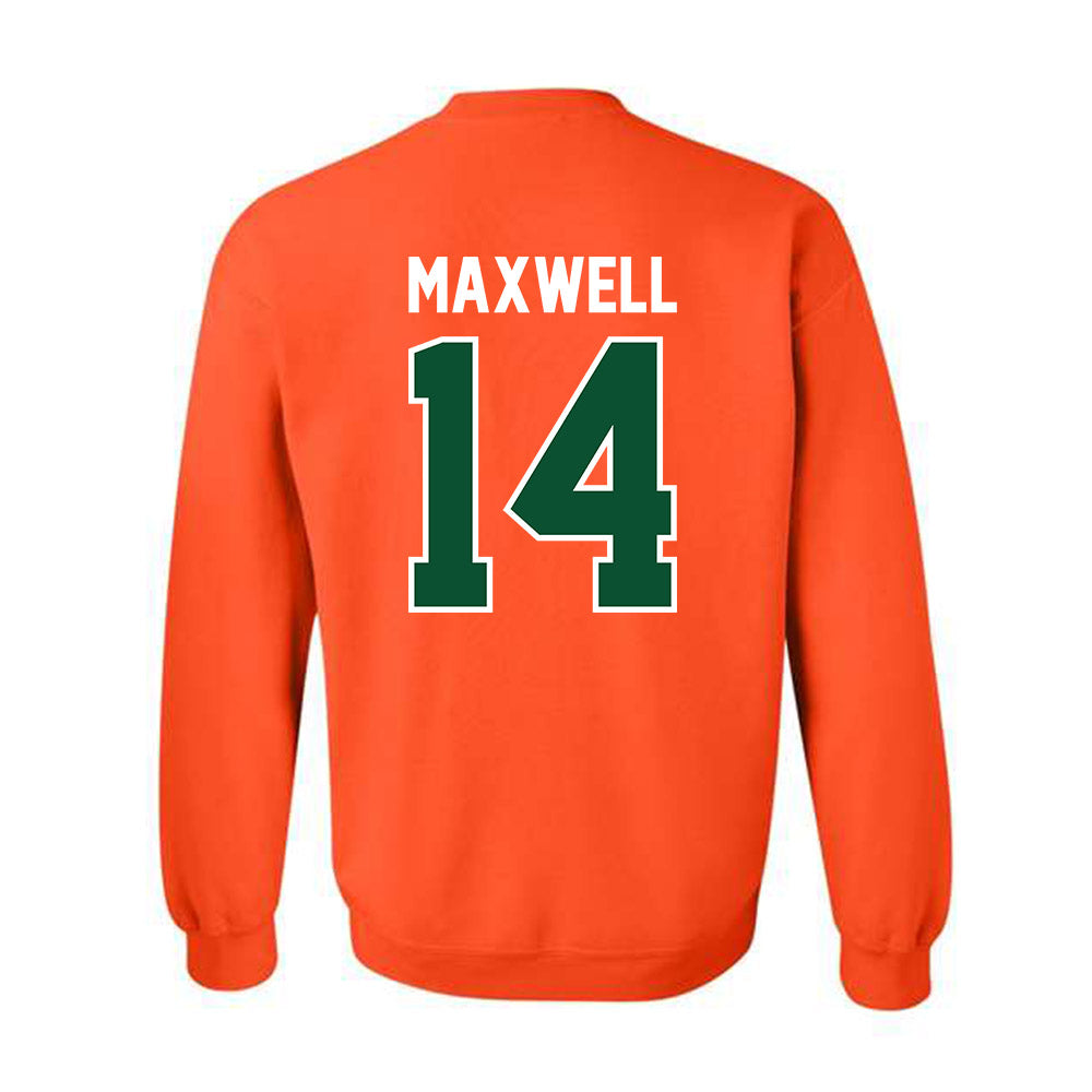 Miami - NCAA Women's Soccer : Taylor Maxwell - Classic Shersey Crewneck Sweatshirt-1