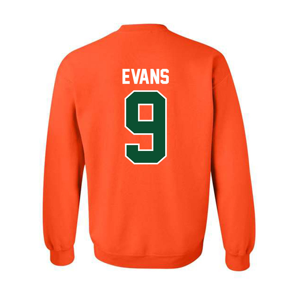 Miami - NCAA Baseball : Rob Evans - Classic Shersey Crewneck Sweatshirt-1