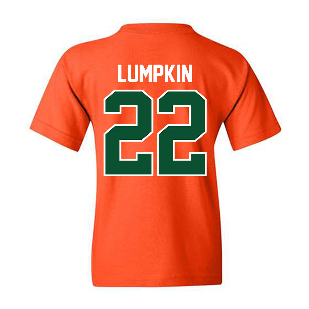 Miami - NCAA Baseball : Reese Lumpkin - Classic Shersey Youth T-Shirt-1