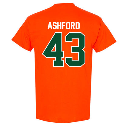 Miami - NCAA Baseball : Ryan Ashford - Classic Shersey T-Shirt-1