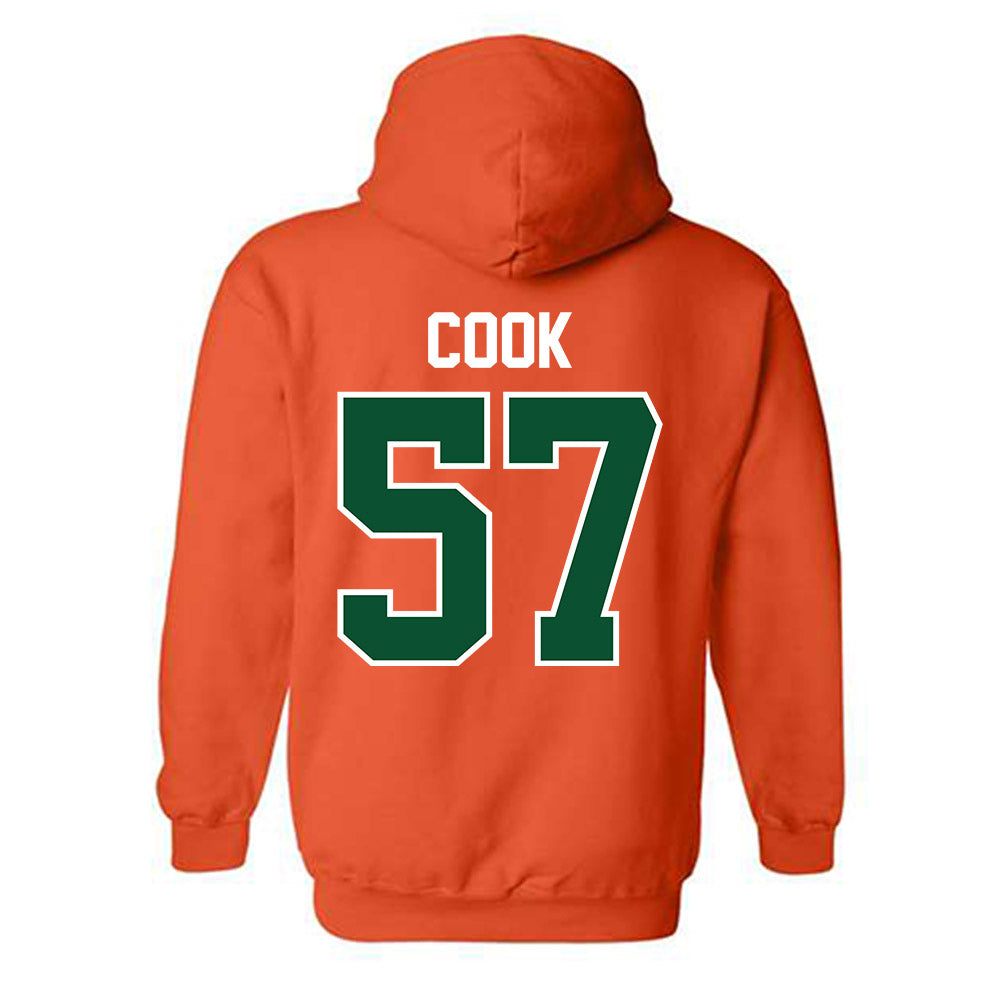 Miami - NCAA Football : Marley Cook - Classic Shersey Hooded Sweatshirt