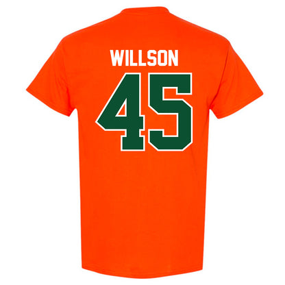 Miami - NCAA Women's Soccer : Gray Willson - Classic Shersey T-Shirt