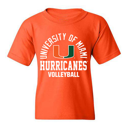 Miami - NCAA Women's Volleyball : Marla Valentin - Classic Shersey Youth T-Shirt