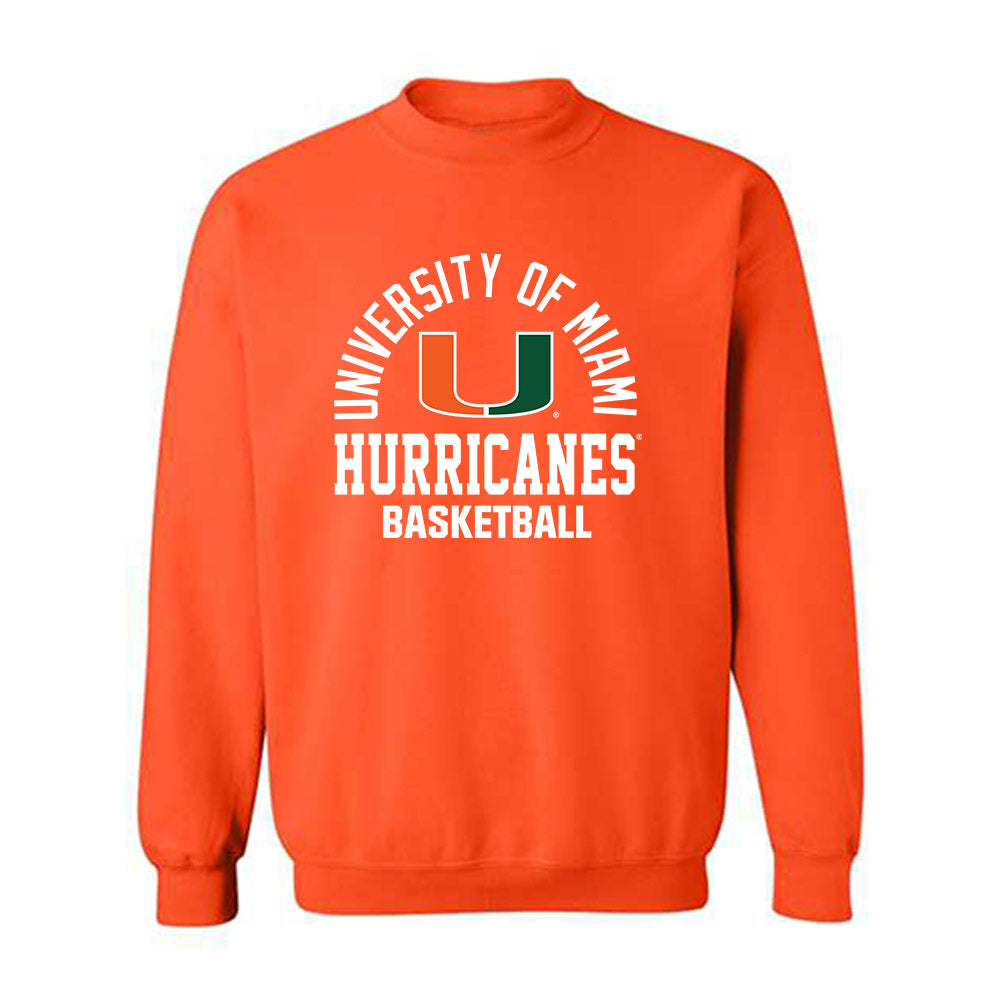 Miami - NCAA Men's Basketball : Xander Alarie - Classic Shersey Crewneck Sweatshirt