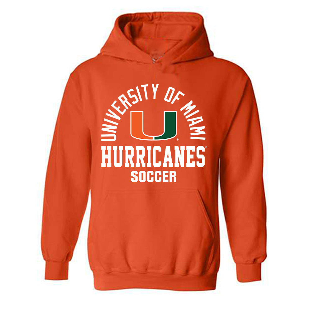 Miami - NCAA Women's Soccer : Giovana Canali - Classic Shersey Hooded Sweatshirt-0