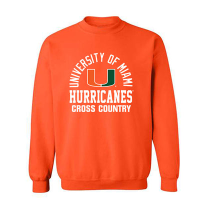 Miami - NCAA Men's Cross Country : Nico Valentine - Classic Shersey Crewneck Sweatshirt-0