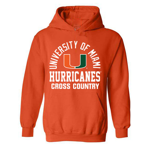 Miami - NCAA Women's Cross Country : Milla Cronin - Classic Shersey Hooded Sweatshirt-0