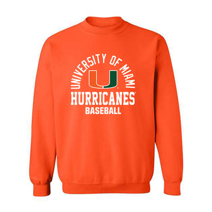 Miami - NCAA Baseball : Cian Copeland - Classic Shersey Crewneck Sweatshirt-0