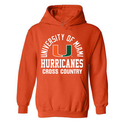 Miami - NCAA Men's Cross Country : Luke Suliman - Classic Shersey Hooded Sweatshirt