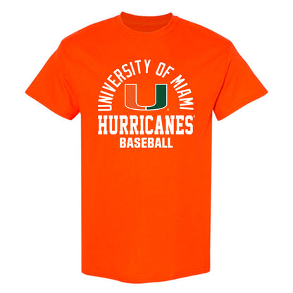 Miami - NCAA Baseball : Max Galvin - Classic Shersey T-Shirt-0