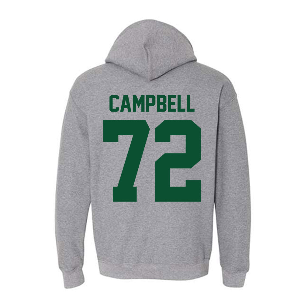 Miami - NCAA Football : Demetrius Campbell - Classic Shersey Hooded Sweatshirt-1