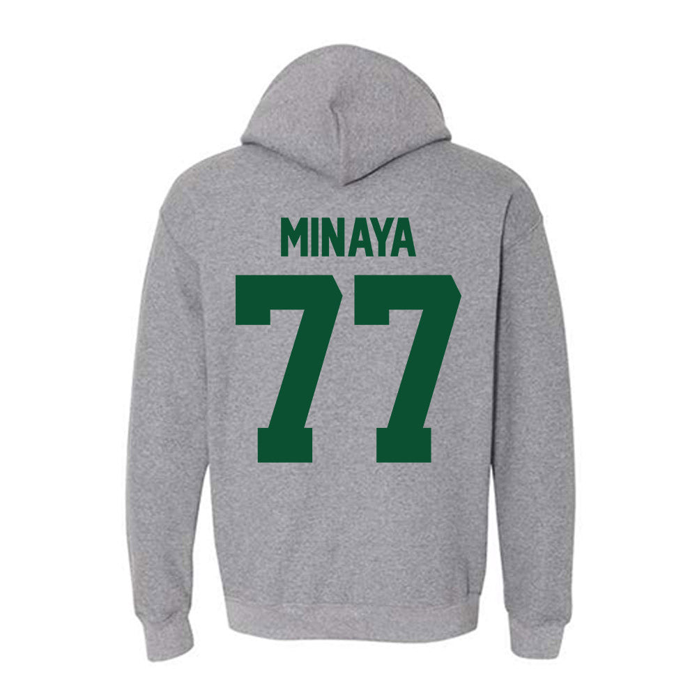 Miami - NCAA Football : Juan Minaya - Classic Shersey Hooded Sweatshirt-1