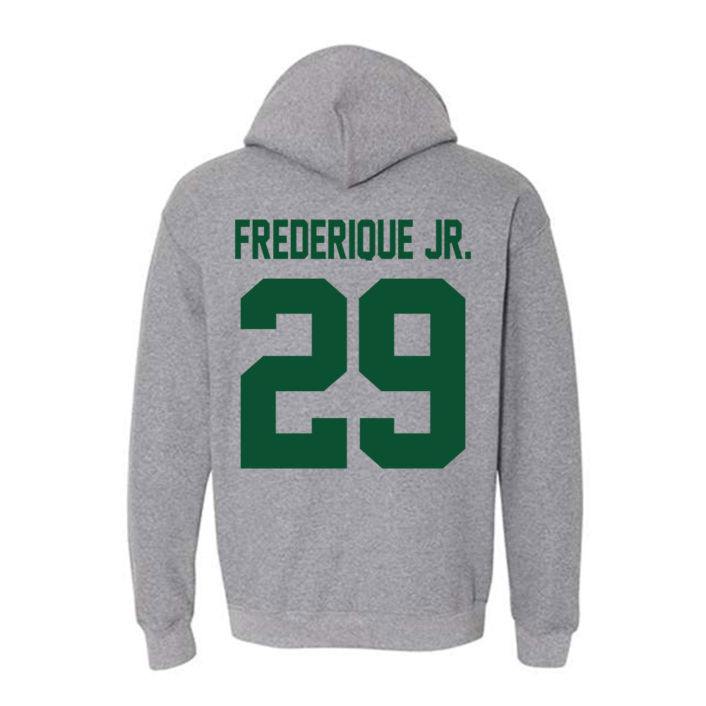 Miami - NCAA Football : OJ Frederique Jr. - Classic Shersey Hooded Sweatshirt-1
