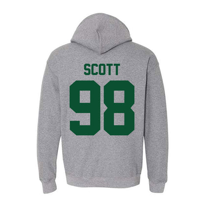 Miami - NCAA Football : Justin Scott - Classic Shersey Hooded Sweatshirt