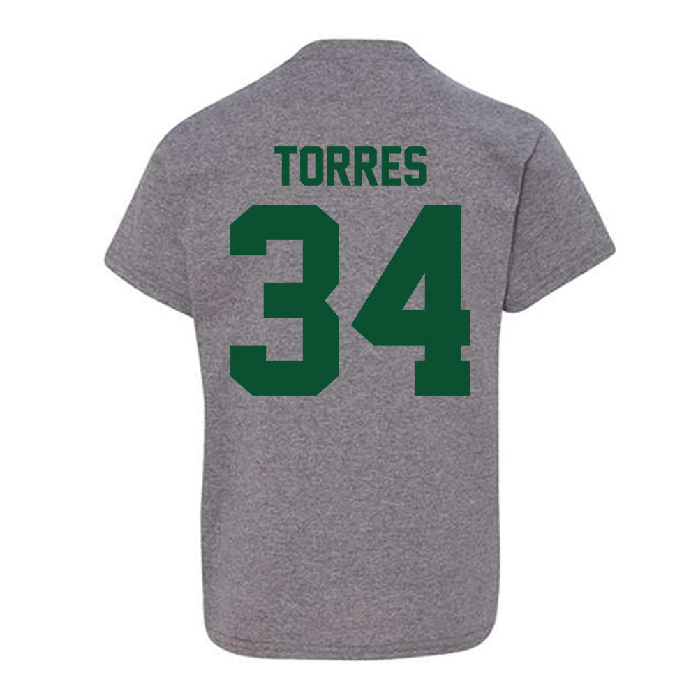 Miami - NCAA Baseball : Michael Torres - Classic Shersey Youth T-Shirt-1
