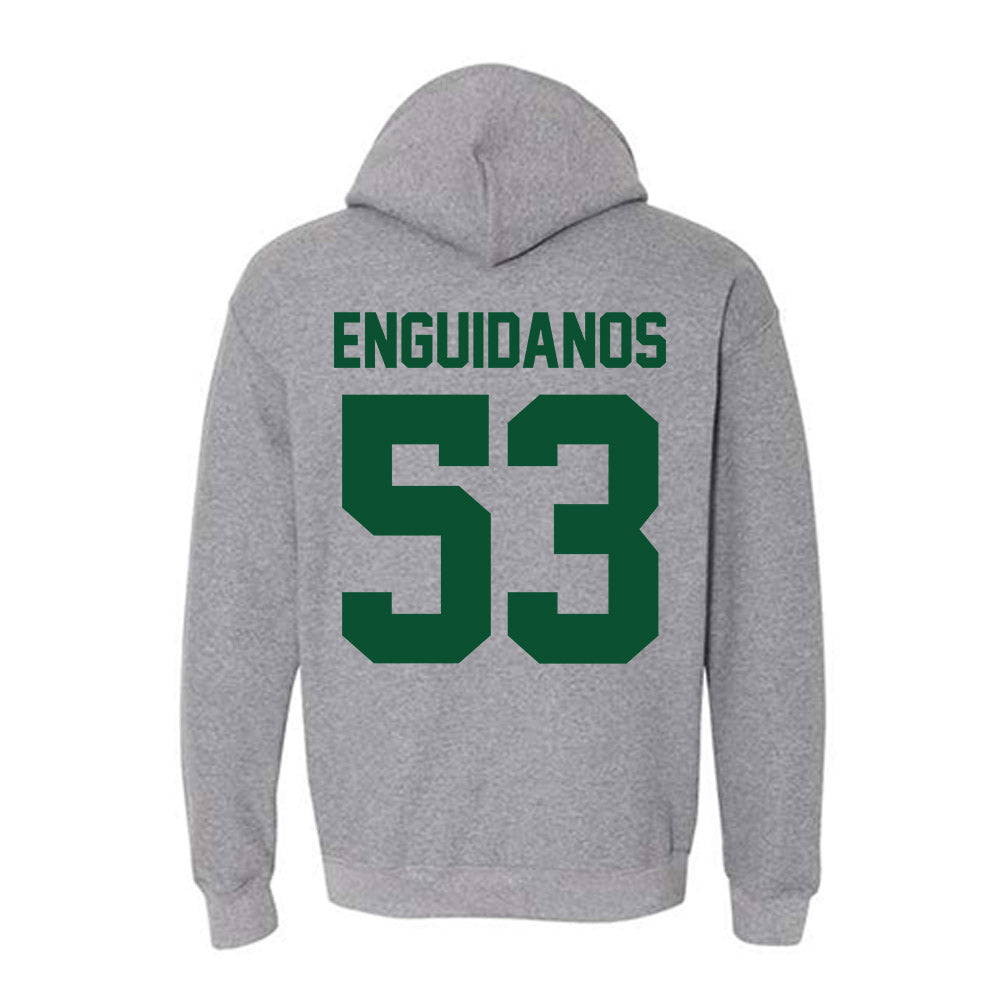 Miami - NCAA Football : Joey Enguidanos - Classic Shersey Hooded Sweatshirt