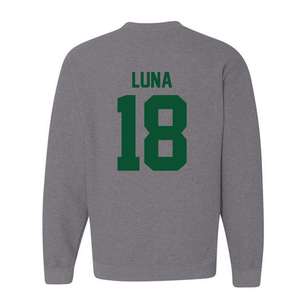 Miami - NCAA Football : Riply Luna - Classic Shersey Crewneck Sweatshirt-1