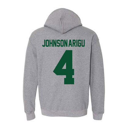 Miami - NCAA Men's Basketball : Isaiah Johnson-Arigu - Classic Shersey Hooded Sweatshirt