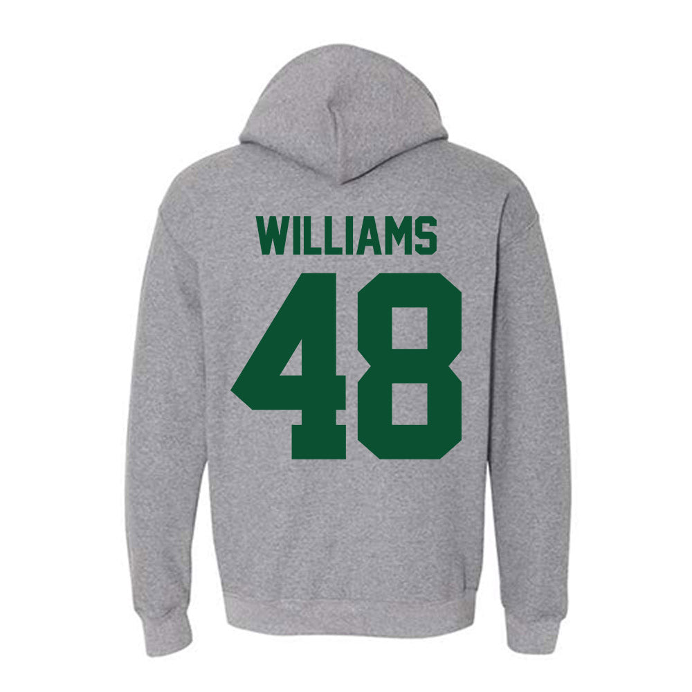 Miami - NCAA Football : Andres Williams - Classic Shersey Hooded Sweatshirt-1