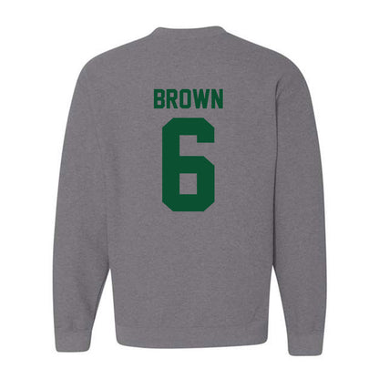 Miami - NCAA Football : CharMar Brown - Classic Shersey Crewneck Sweatshirt-1