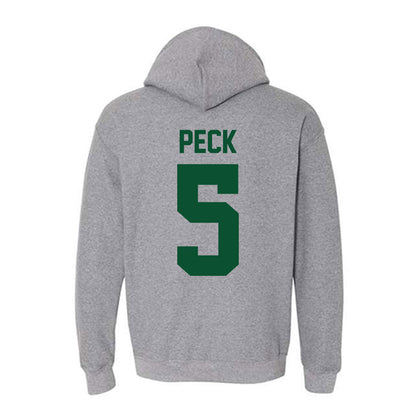 Miami - NCAA Women's Soccer : Amanda Peck - Classic Shersey Hooded Sweatshirt-1
