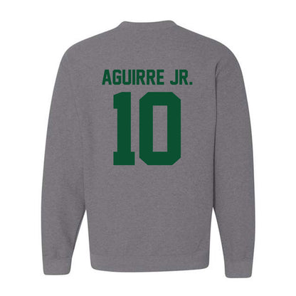 Miami - NCAA Football : Raul Aguirre Jr. - Classic Shersey Crewneck Sweatshirt-1