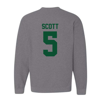 Miami - NCAA Football : Justin Scott - Classic Shersey Crewneck Sweatshirt-1