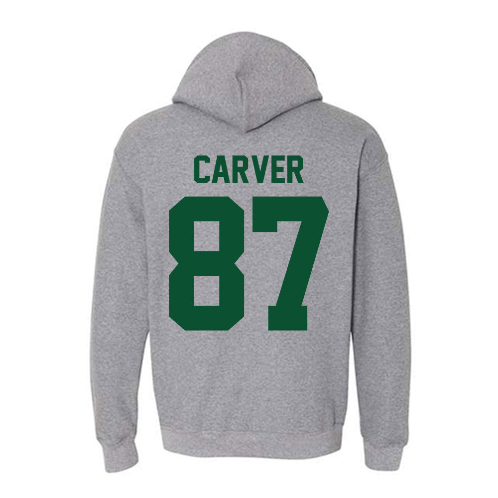 Miami - NCAA Football : Hunter Carver - Classic Shersey Hooded Sweatshirt-1