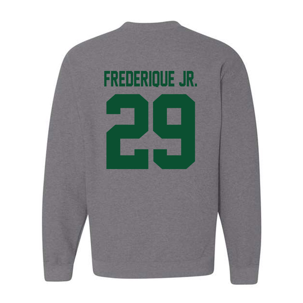Miami - NCAA Football : OJ Frederique Jr. - Classic Shersey Crewneck Sweatshirt-1
