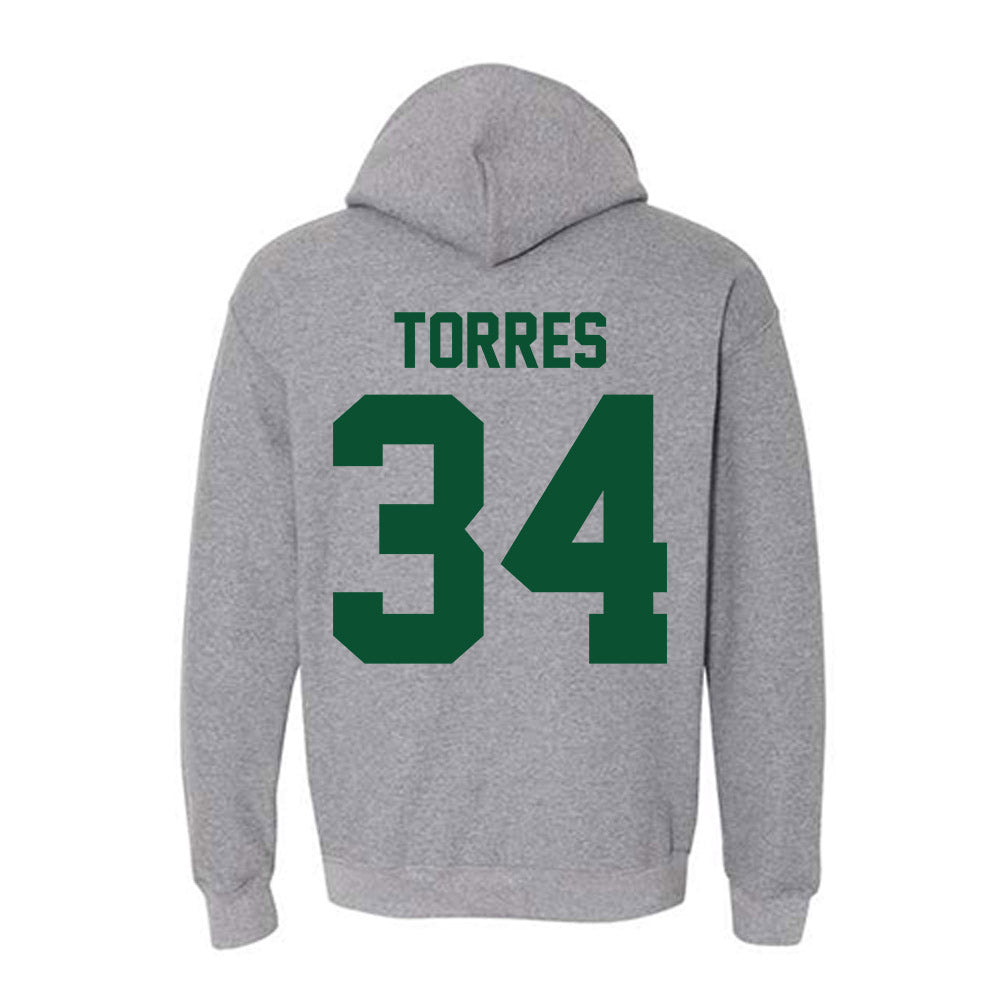 Miami - NCAA Baseball : Michael Torres - Classic Shersey Hooded Sweatshirt-1