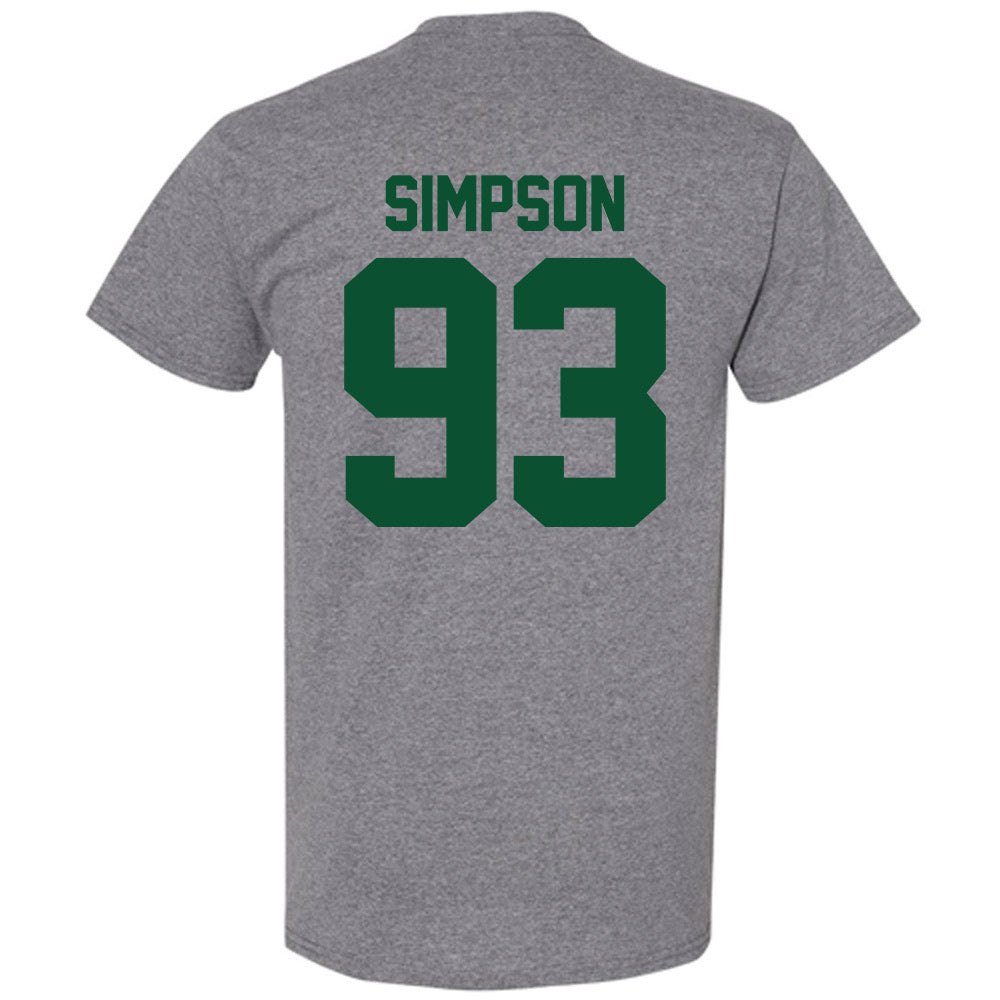 Miami - NCAA Football : Donta Simpson - Classic Shersey T-Shirt-1