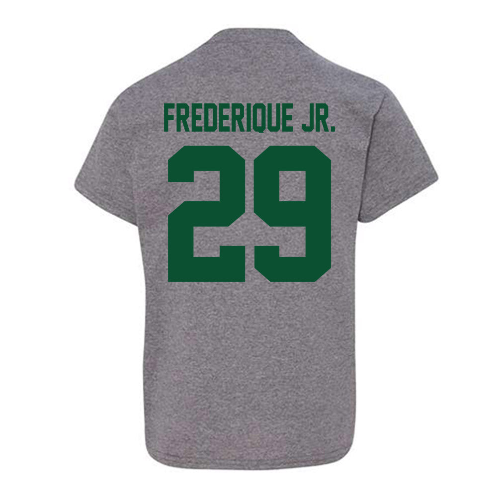 Miami - NCAA Football : OJ Frederique Jr. - Classic Shersey Youth T-Shirt-1