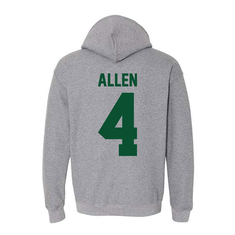 Miami - NCAA Men's Basketball : Marcus Allen - Classic Shersey Hooded Sweatshirt-1