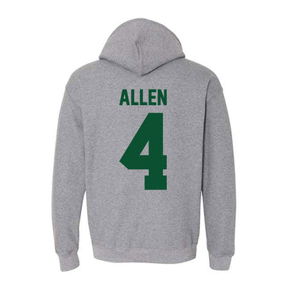 Miami - NCAA Men's Basketball : Marcus Allen - Classic Shersey Hooded Sweatshirt-1