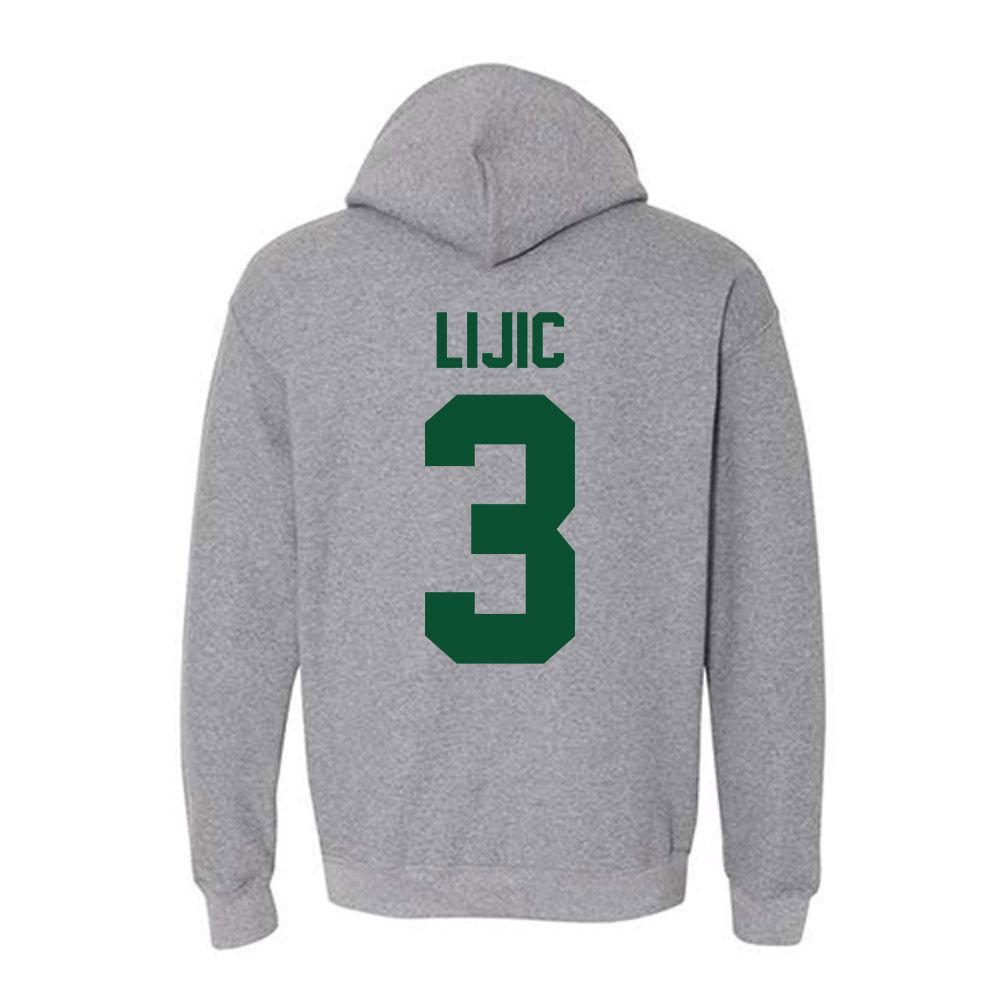 Miami - NCAA Women's Volleyball : Kate Lijic - Classic Shersey Hooded Sweatshirt-1